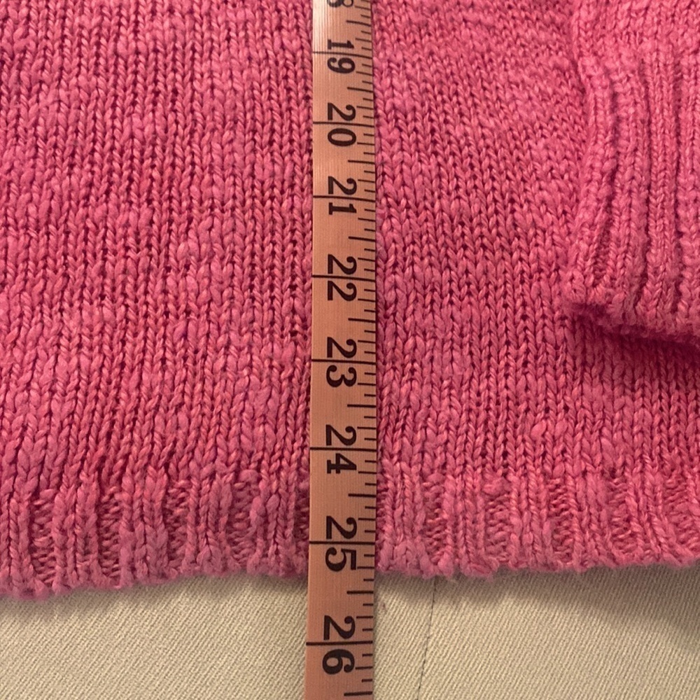 CHAPS pullover pink sweater ~ Size XL - Picture 5 of 5